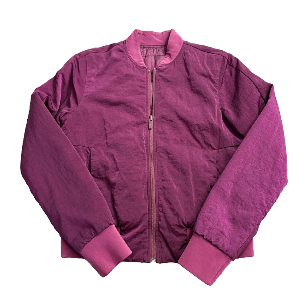 lululemon Nonstop Bomber jacket size 6 reversible